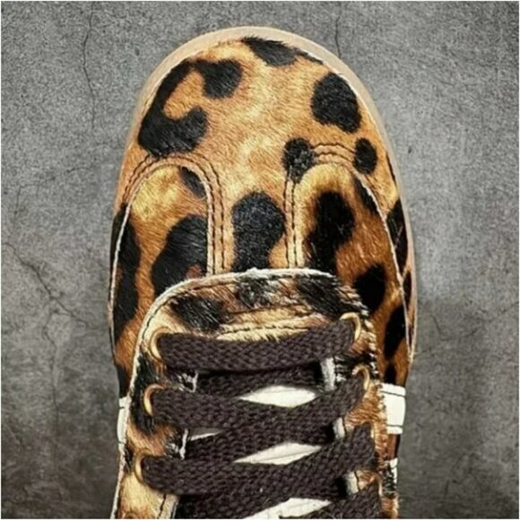 New Adidas x Wales Bonner Samba Pony Leopard Print Women's - Picture 5 of 8
